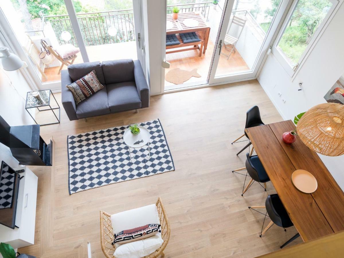 La Vie En Rouge Sa Riera Duplex, Private Parking Apartment Begur Exterior photo