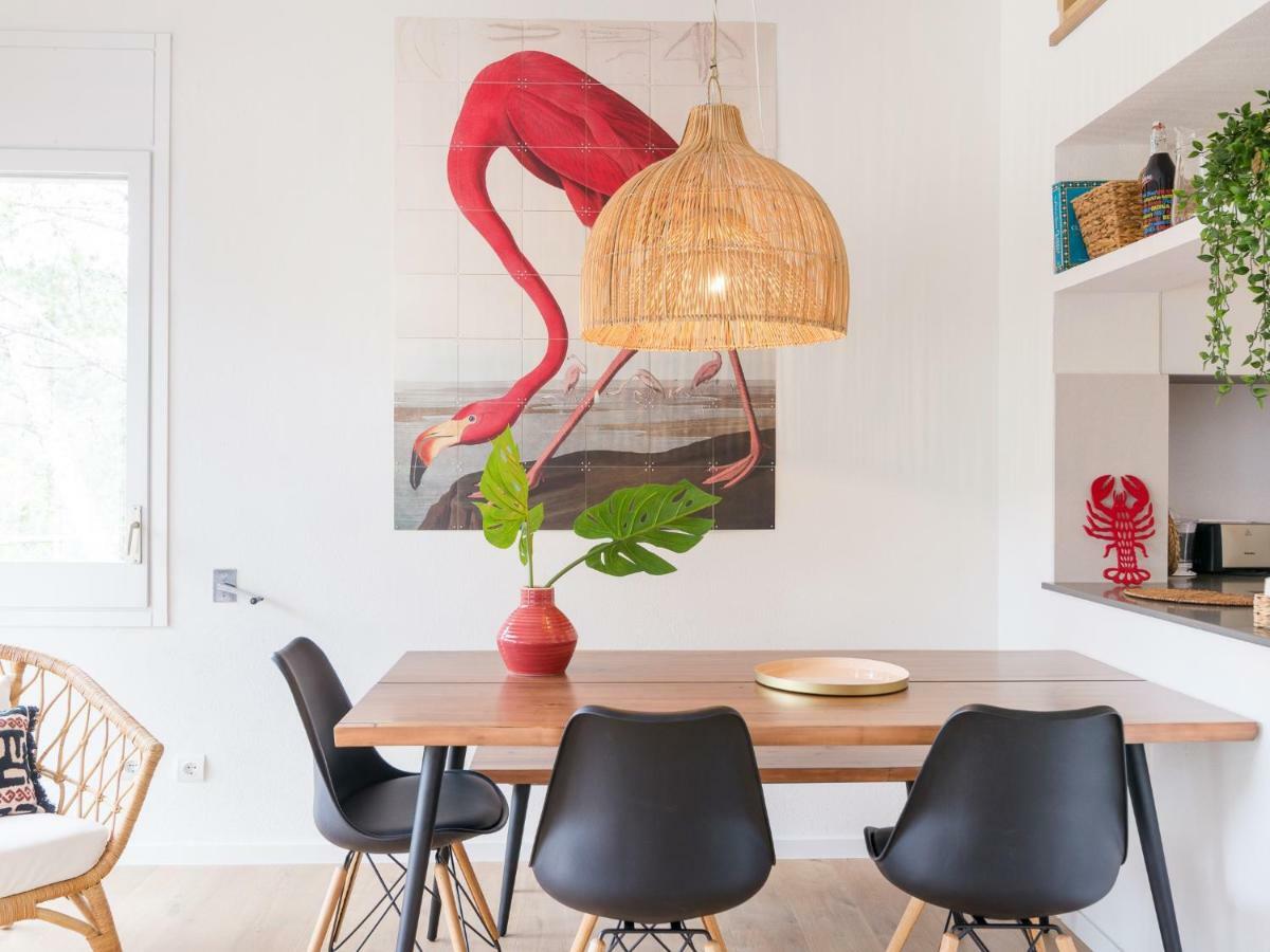 La Vie En Rouge Sa Riera Duplex, Private Parking Apartment Begur Exterior photo